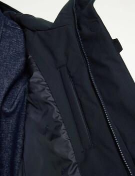Parka Elvine Ronan Azul Hombre