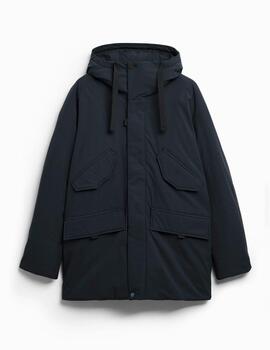 Parka Elvine Ronan Azul Hombre