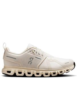 Zapatilla On Cloud 6 Waterproof Beige Mujer