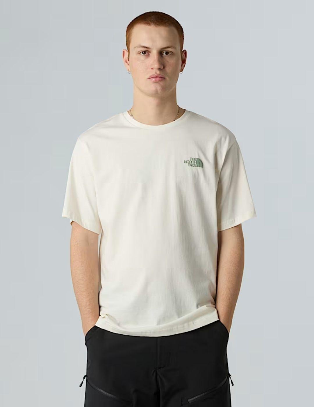 Camiseta The North Face Slopes Relaxed Blanca Unisex