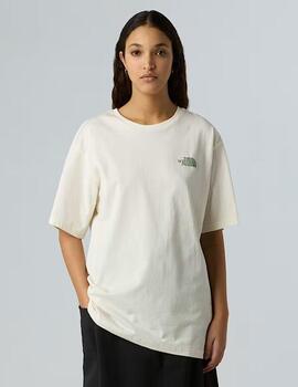 Camiseta The North Face Slopes Relaxed Blanca Unisex