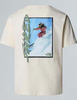 Camiseta The North Face Slopes Relaxed Blanca Unisex