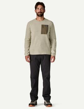 Polar Patagonia R1 Cuello Redondo Marrón Hombre