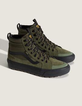 Botas Vans MTE Sk8-Hi Waterproof  verde Hombre