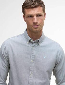 Camisa Barbour Oxtown Verde Hombre