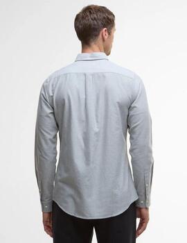 Camisa Barbour Oxtown Verde Hombre