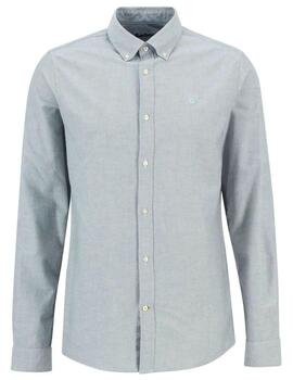 Camisa Barbour Oxtown Verde Hombre