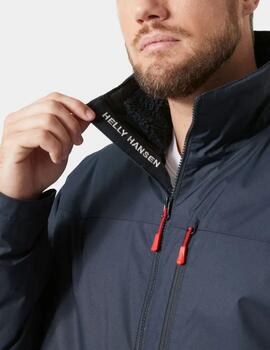 Cazadora HH Crew Hooded Pile  Marino Hombre