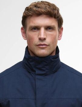Parka Barbour impermeable Sander Marino Hombre