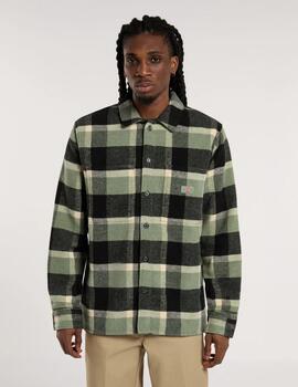 Camisa Dickies Coaling Cuadros Verde Hombre