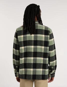 Camisa Dickies Coaling Cuadros Verde Hombre