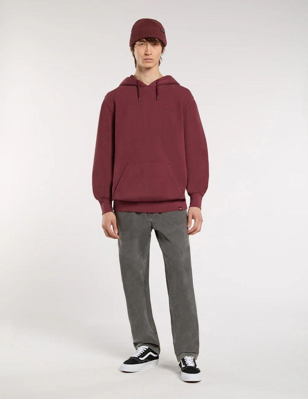Sudadera Dickies Plentywood Granate Hombre