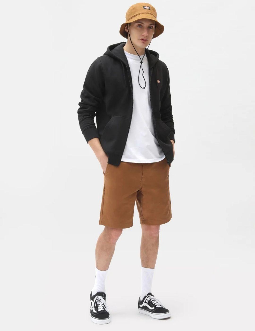 Sudadera Dickies Oakport Cremallera negra Hombre