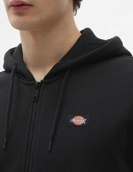 Sudadera Dickies Oakport Cremallera negra Hombre