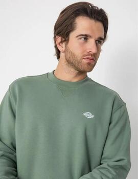 Sudadera Dickies verde Summerdale Hombre