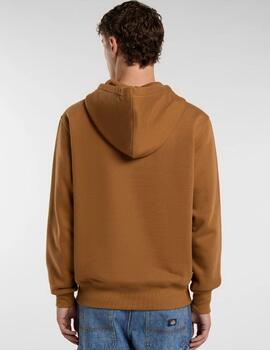 Sudadera Dickies Summerdale Marrón Hombre