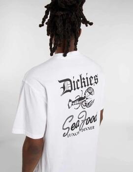 Camiseta Dickies Diner tee Blanca Hombre