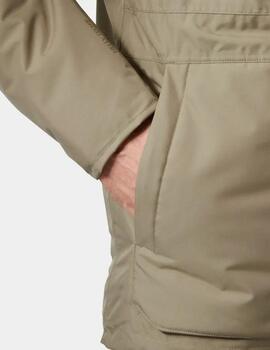 Parka HH Coastal 3.0 Beige Hombre