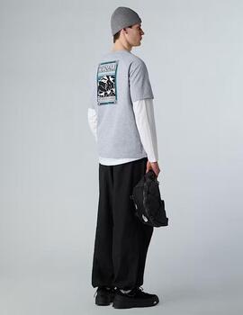 Camiseta The North Face TEE Gris Unisex