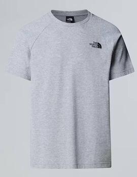 Camiseta The North Face TEE Gris Unisex