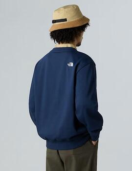 Sudadera The North Face Essential Relaxed Azul Hombre