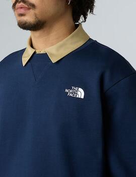 Sudadera The North Face Essential Relaxed Azul Hombre