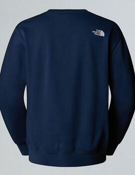 Sudadera The North Face Essential Relaxed Azul Hombre