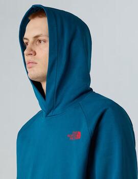 Sudadera The North Face Ranglan Box Azul Unisex