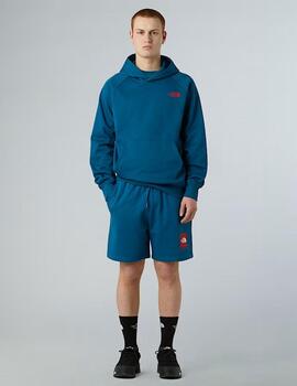 Sudadera The North Face Ranglan Box Azul Unisex