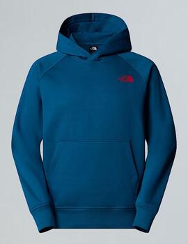 Sudadera The North Face Ranglan Box Azul Unisex