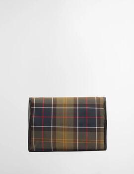 Neceser Barbour Tartan Hanging Washbag Unisex