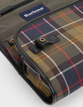 Neceser Barbour Tartan Hanging Washbag Unisex