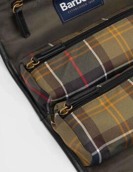 Neceser Barbour Tartan Hanging Washbag Unisex