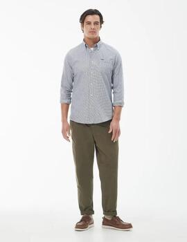 Camisa Barbour Turner Tailored Houndstooth Hombre