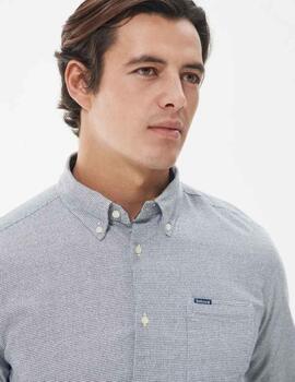 Camisa Barbour Turner Tailored Houndstooth Hombre