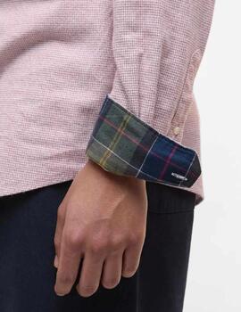 Camisa Barbour Turner Tailored Houndstooth Hombre