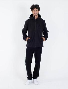 Chaqueta Hurley  hombre - Shell ST Negro Hombre