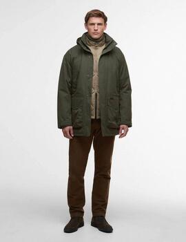 Parka Barbour Farlam Waterproof  Verde Hombre