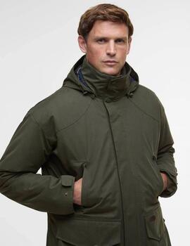Parka Barbour Farlam Waterproof  Verde Hombre