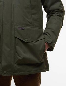 Parka Barbour Farlam Waterproof  Verde Hombre