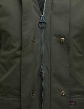 Parka Barbour Farlam Waterproof  Verde Hombre