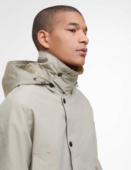 Parka Barbour Winter Ashby Waterproof Beige Hombre