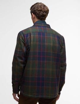 Sobrecamisa Barbour Willberry Regular Tartan Verde Hombre
