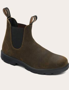 Bota Blundstone 1615 Ante encerada Verde Hombre