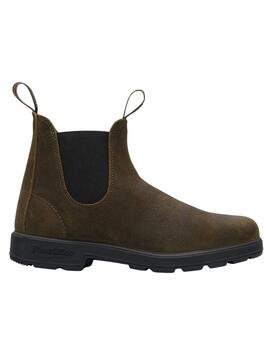 Bota Blundstone 1615 Ante encerada Verde Hombre