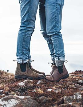 Bota Blundstone 1615 Ante encerada Verde Hombre