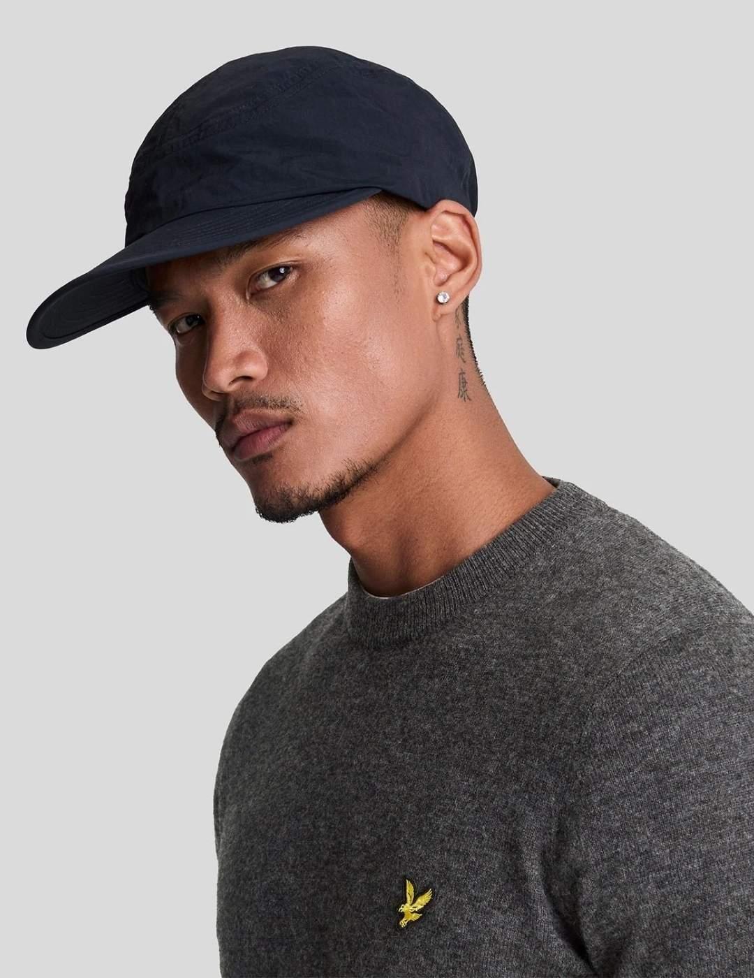 Jersey Lyle&Scott Lambswool Biend Gris Hombre