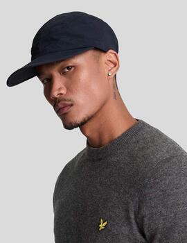 Jersey Lyle&Scott Lambswool Biend Gris Hombre