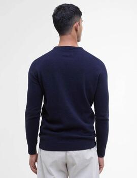 Jersey Barbour Essential Lambswool Marino Hombre