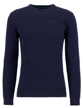 Jersey Barbour Essential Lambswool Marino Hombre